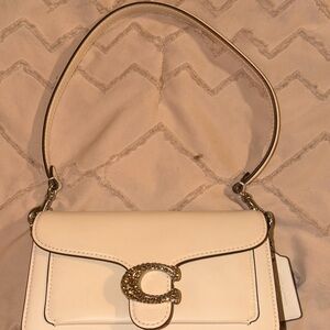 Coach Rhinestone Tabby 20 Shoulder Bag with Gold Hardware